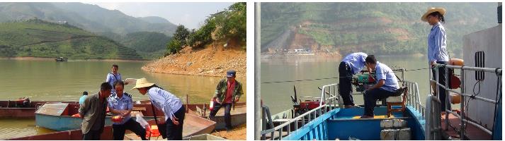 云南普洱景东县水产养殖开展春季捕捞渔船安全生产检查图片