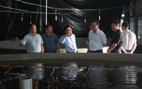 浙江宁波市副市长卞吉安调研海洋与渔业科技创